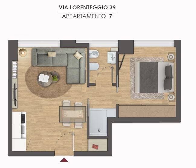 appartamento in vendita a Milano in zona Affori