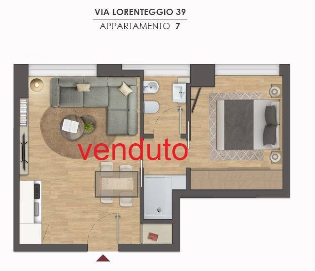 appartamento in vendita a Milano