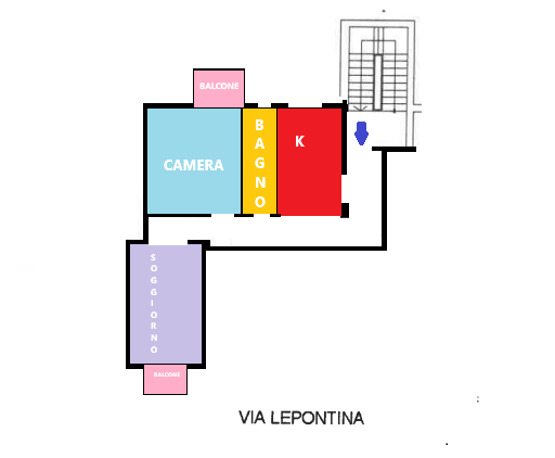 appartamento in vendita a Milano in zona Isola