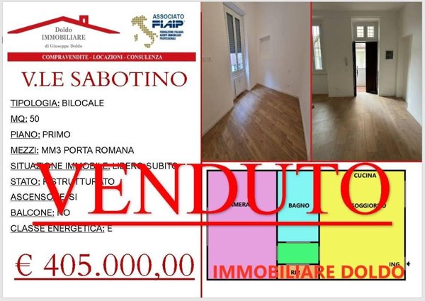 appartamento in vendita a Milano in zona Porta Romana