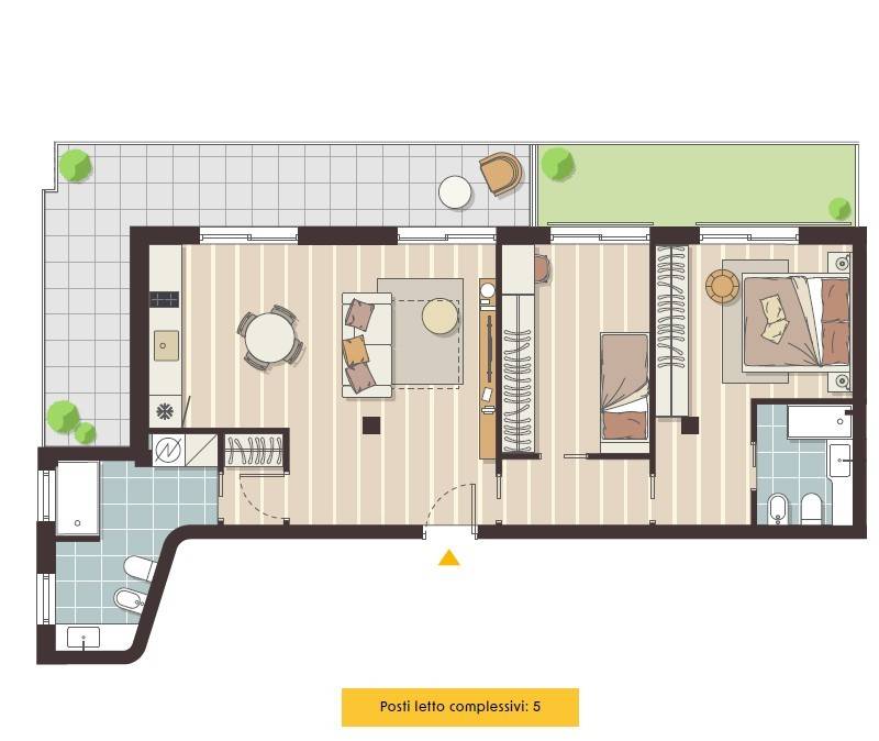 appartamento in vendita a Milano in zona Città Studi