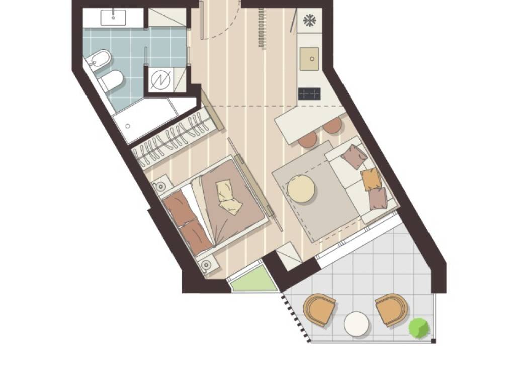 appartamento in vendita a Milano in zona Città Studi
