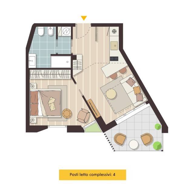 appartamento in vendita a Milano in zona Città Studi