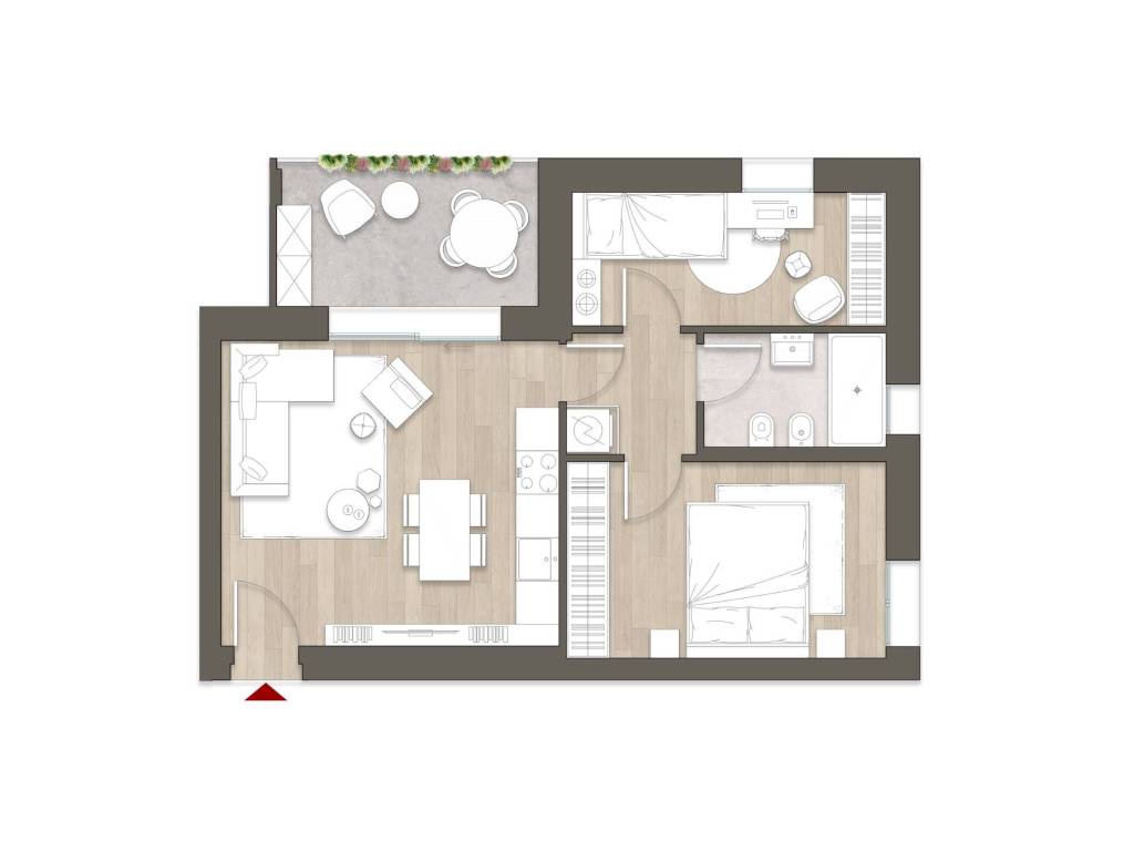 appartamento in vendita a Milano in zona Rogoredo