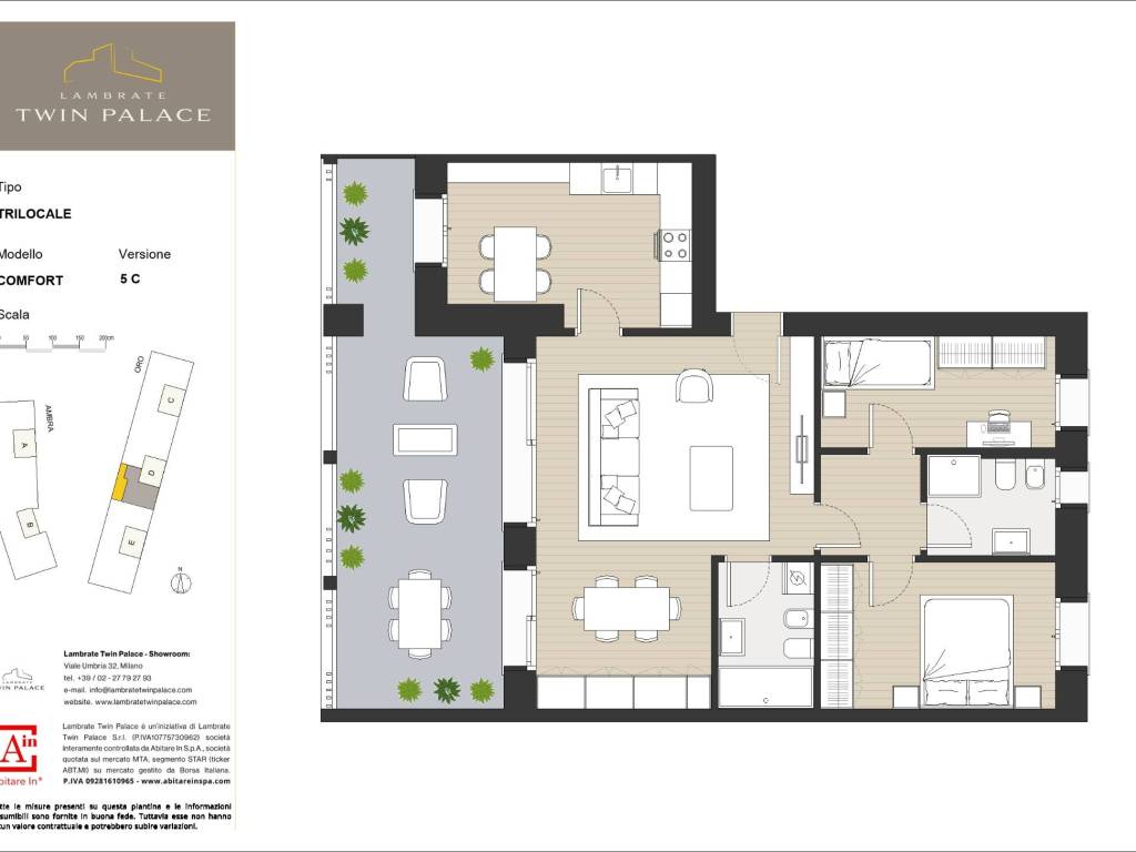 appartamento in vendita a Milano in zona Lambrate