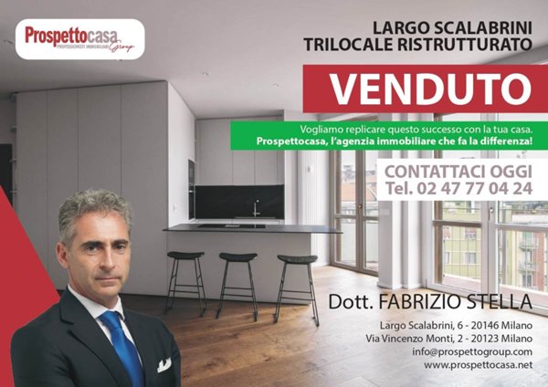 appartamento in vendita a Milano