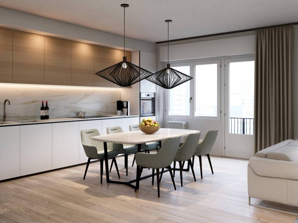 appartamento in vendita a Milano in zona Porta Nuova