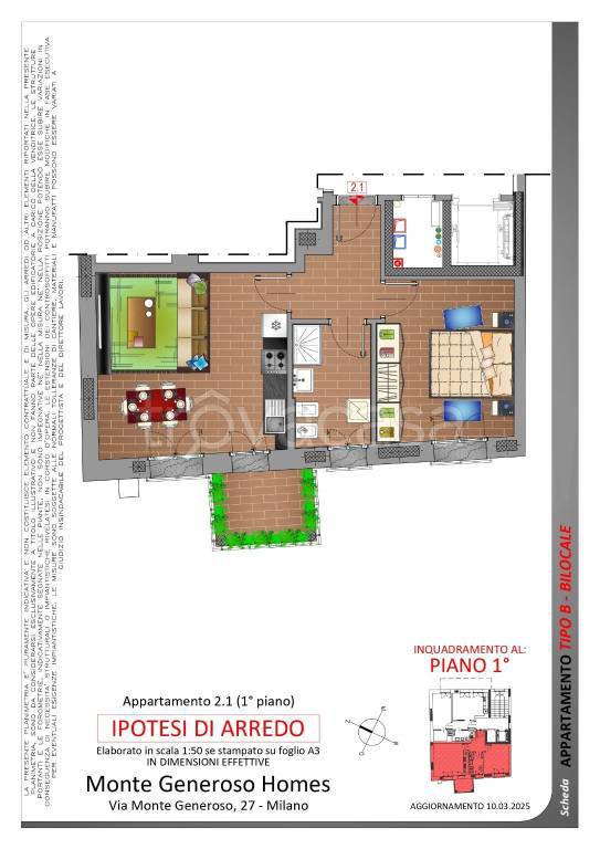 appartamento in vendita a Milano in zona Ghisolfa