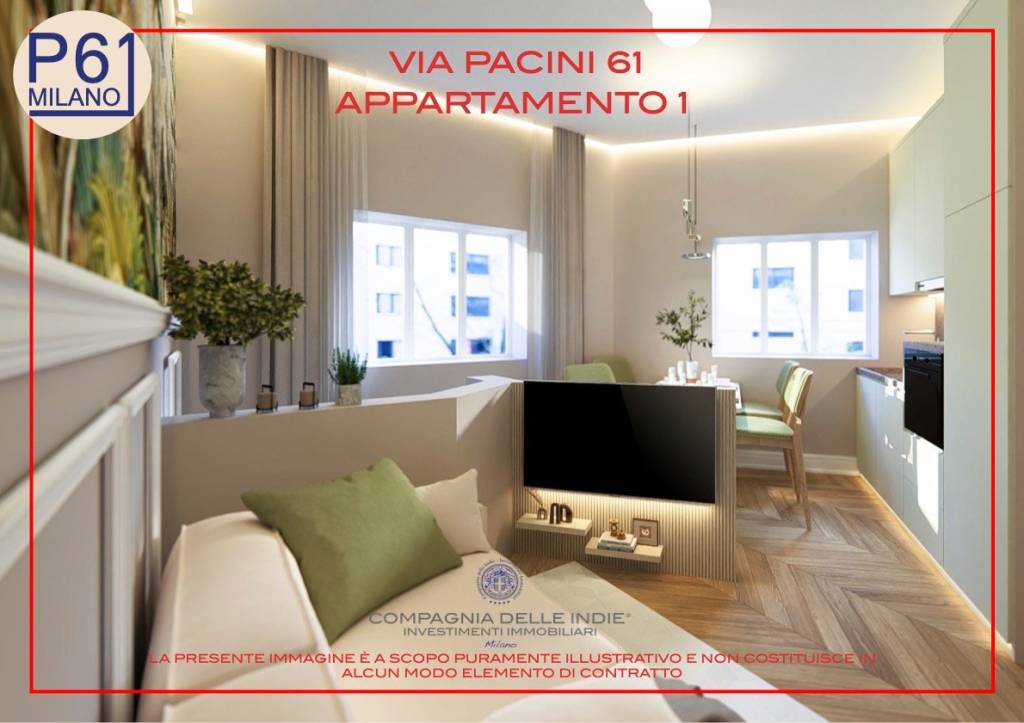 appartamento in vendita a Milano in zona Città Studi