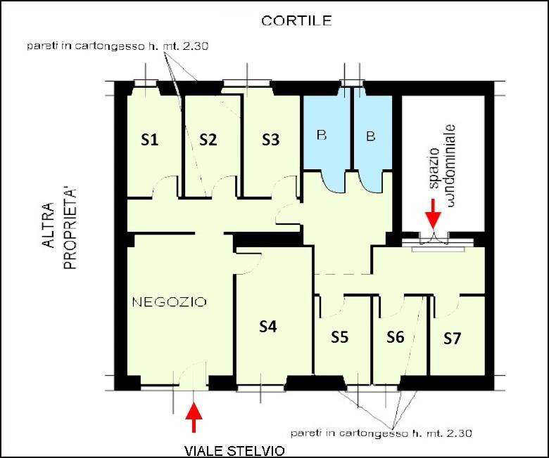 negozio in vendita a Milano in zona Isola