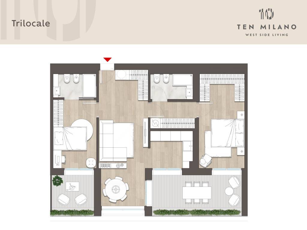 appartamento in vendita a Milano in zona Baggio