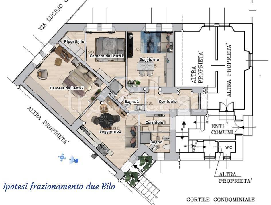 appartamento in vendita a Milano in zona Il Portello