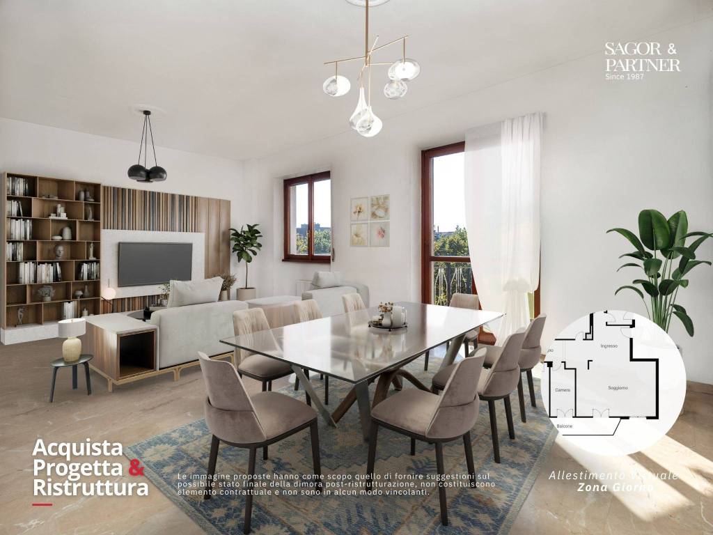 appartamento in vendita a Milano