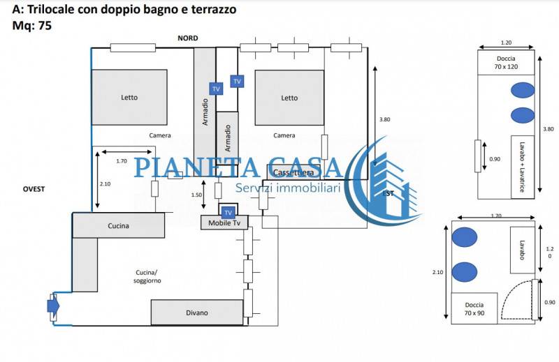 appartamento in vendita a Milano