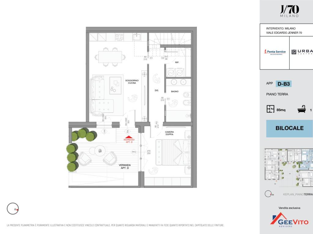 appartamento in vendita a Milano in zona Porta Vittoria