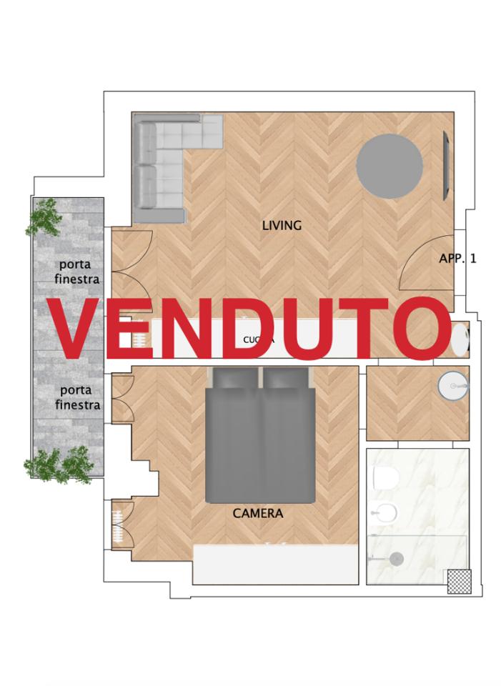 appartamento in vendita a Milano in zona Solari