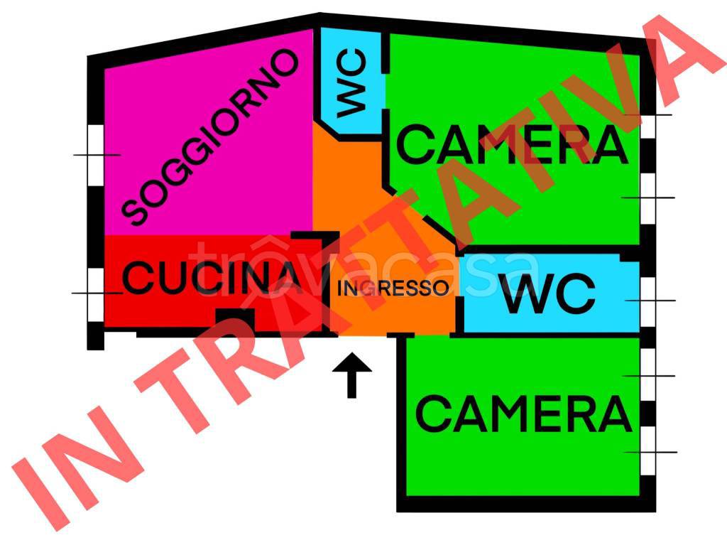 appartamento in vendita a Milano in zona Vialba