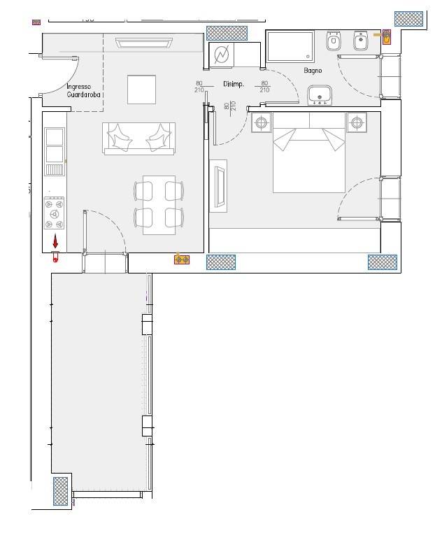 appartamento in vendita a Milano in zona Bovisa