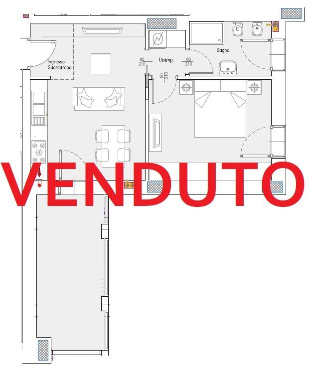 appartamento in vendita a Milano in zona Affori