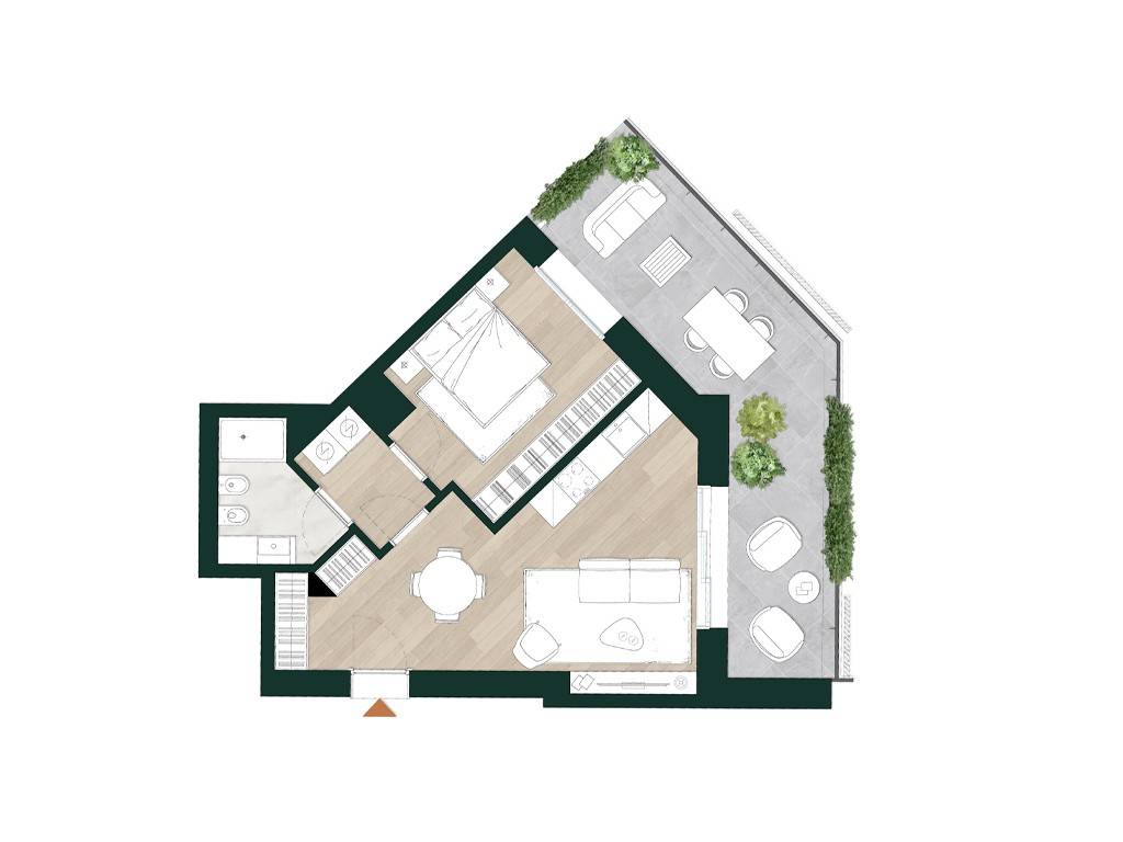 appartamento in vendita a Milano in zona Famagosta