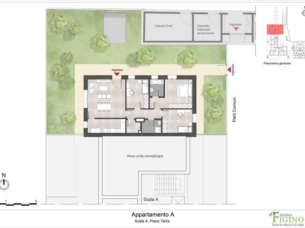 appartamento in vendita a Milano in zona Trenno