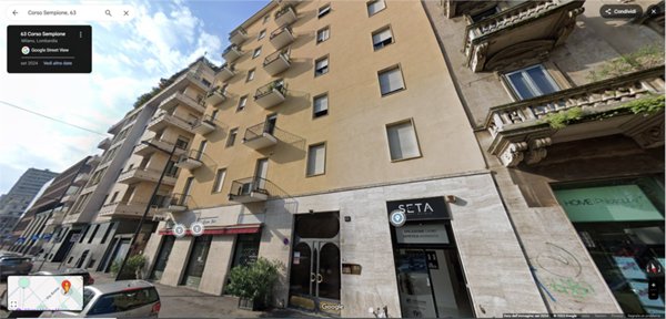 appartamento in vendita a Milano in zona Sempione