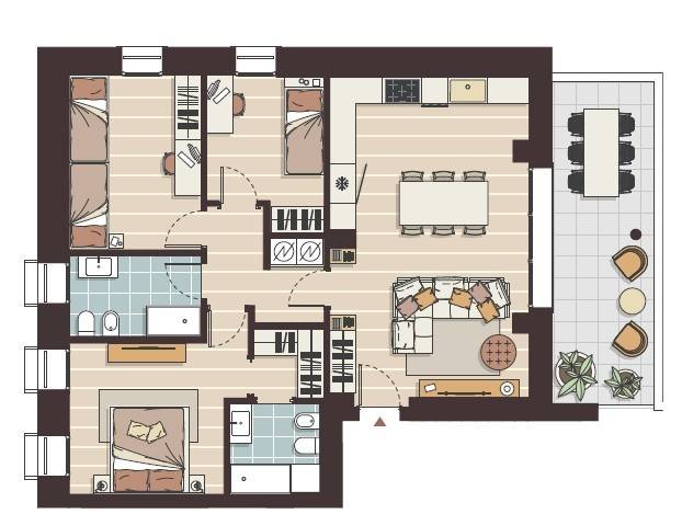 appartamento in vendita a Milano in zona Bovisa