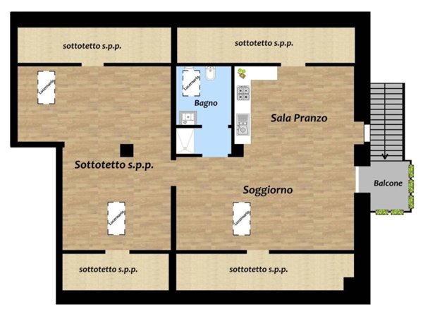 appartamento in vendita a Milano in zona Piazzale Lodi
