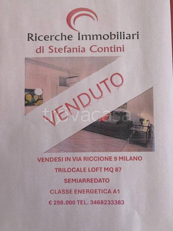 appartamento in vendita a Milano in zona Bovisa