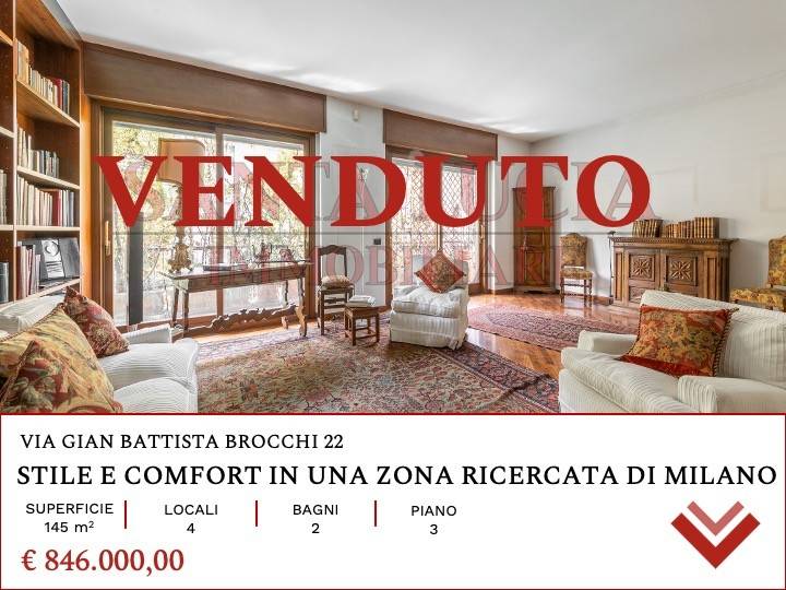 appartamento in vendita a Milano in zona Città Studi