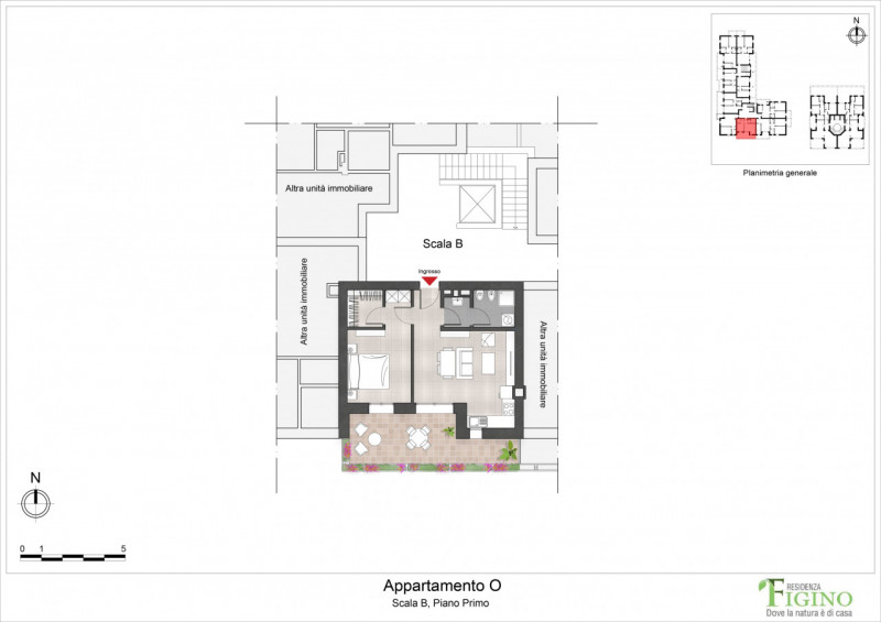 appartamento in vendita a Milano in zona Figino