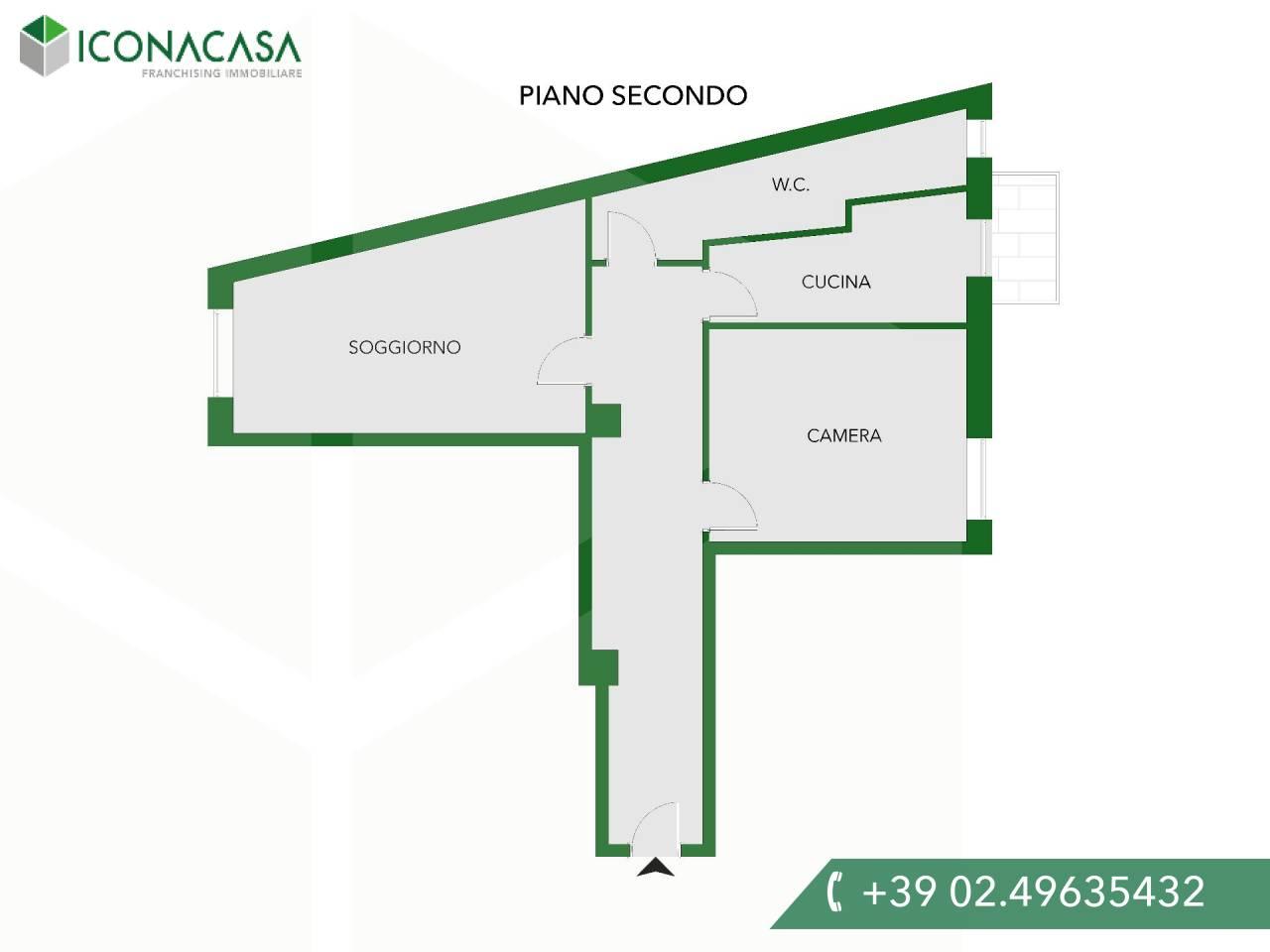 appartamento in vendita a Milano in zona Città Studi