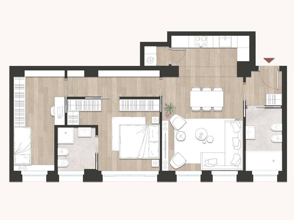 appartamento in vendita a Milano