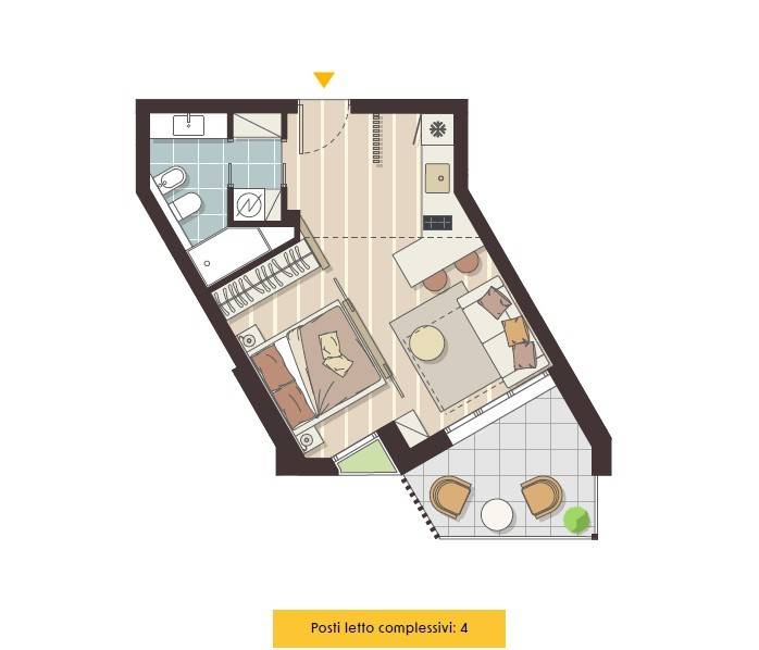 appartamento in vendita a Milano in zona Città Studi