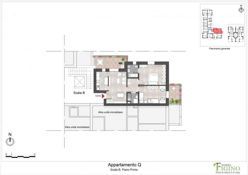 appartamento in vendita a Milano in zona Figino