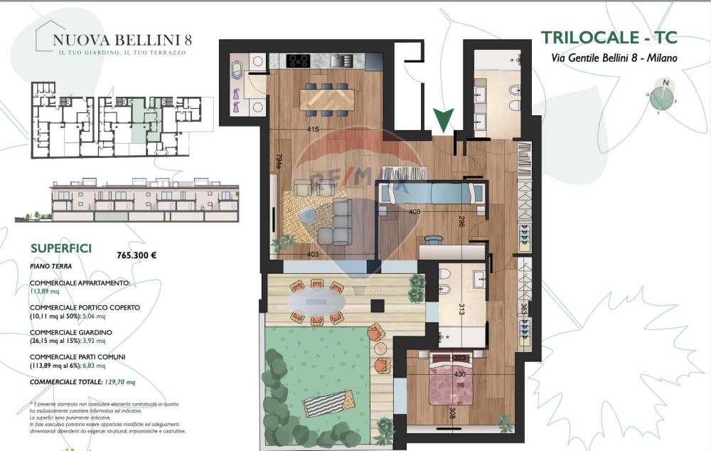 appartamento in vendita a Milano