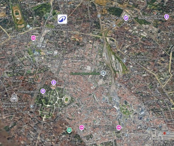 appartamento in vendita a Milano in zona Sempione