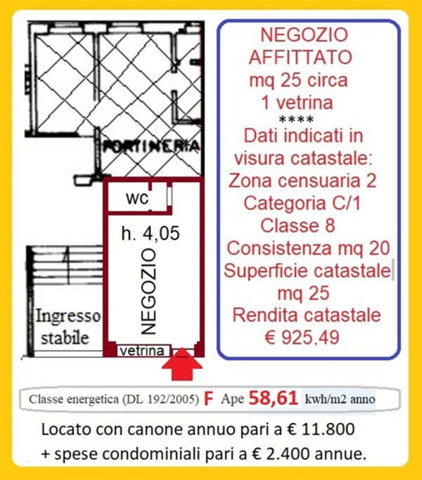 negozio in vendita a Milano in zona Città Studi