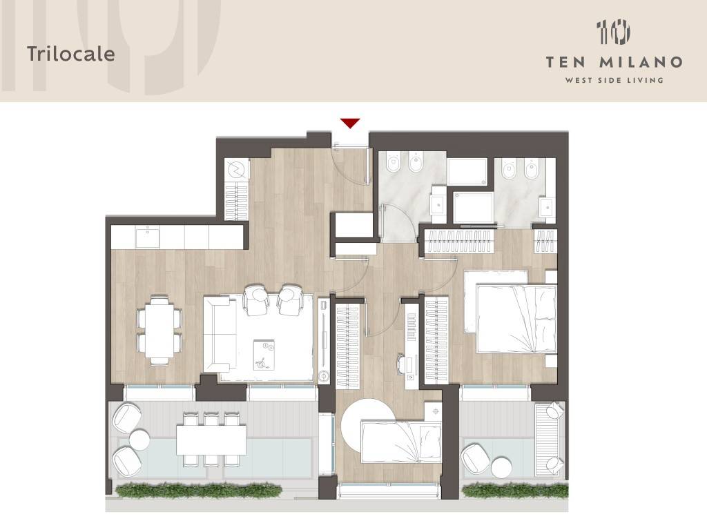 appartamento in vendita a Milano in zona Baggio