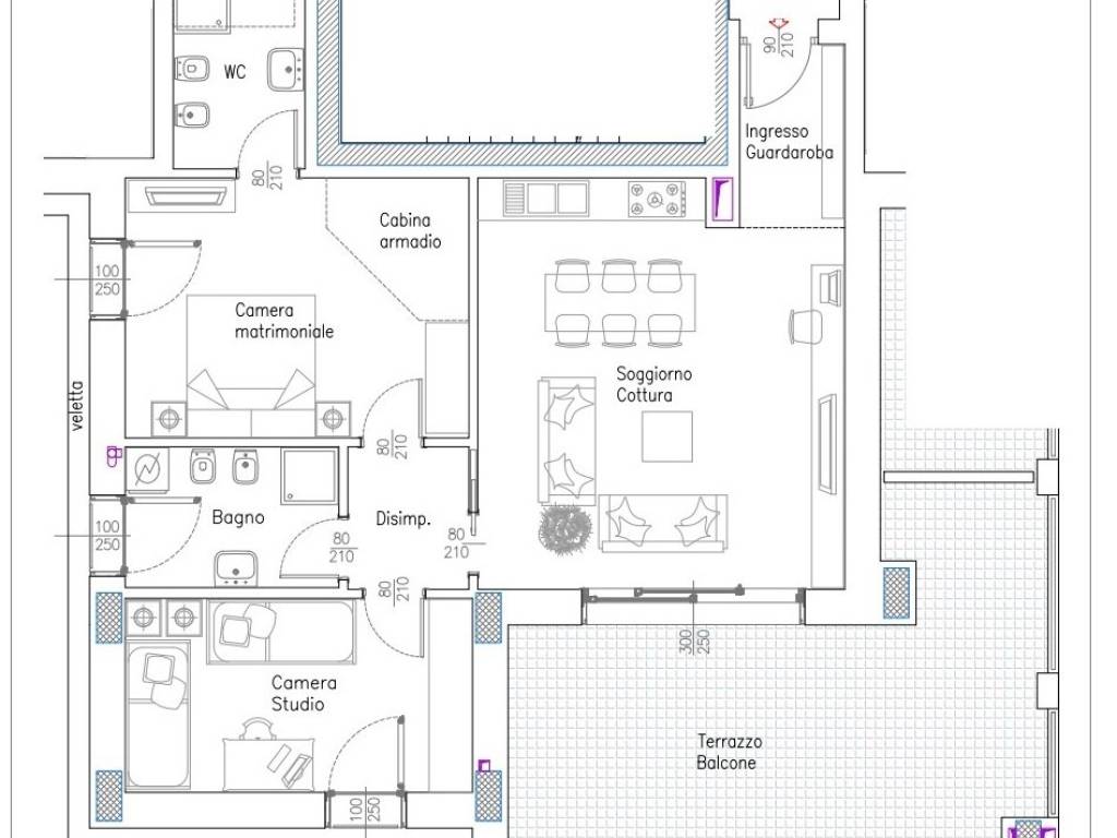 appartamento in vendita a Milano in zona Bovisa