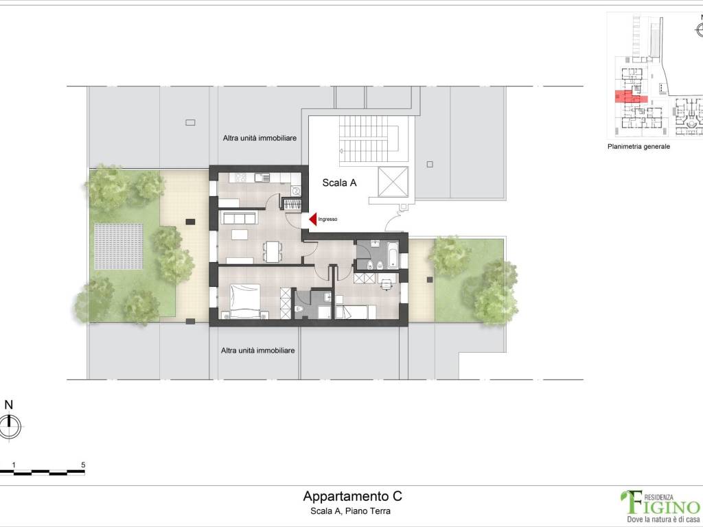 appartamento in vendita a Milano in zona Trenno