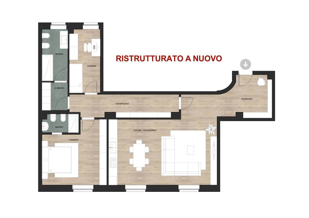 appartamento in vendita a Milano in zona Porta Venezia