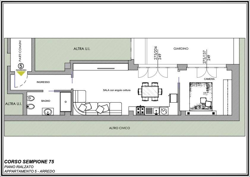 appartamento in vendita a Milano in zona Il Portello