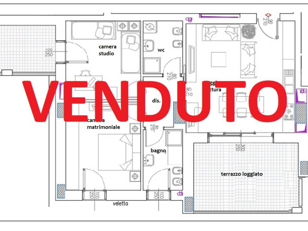appartamento in vendita a Milano in zona Affori
