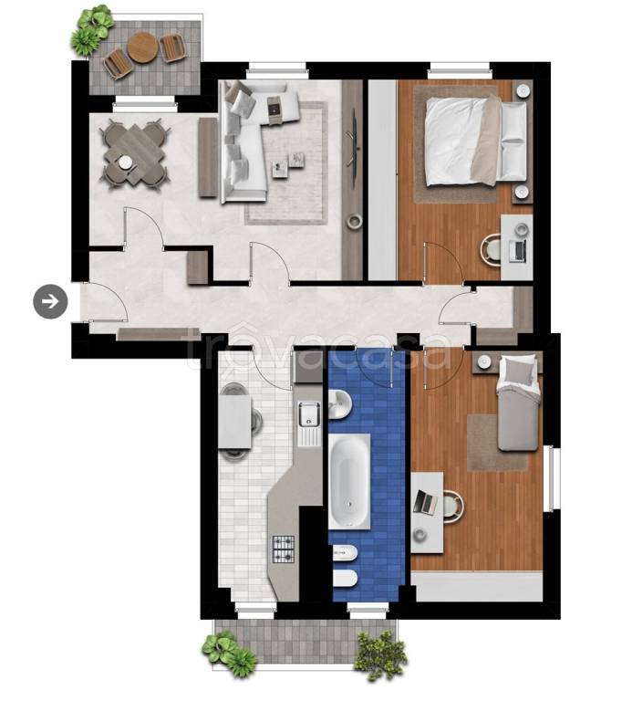 appartamento in vendita a Milano