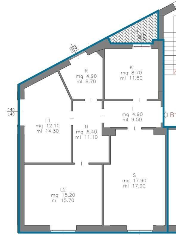 appartamento in vendita a Milano in zona Cagnola
