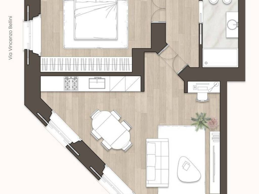 appartamento in vendita a Milano in zona Guastalla