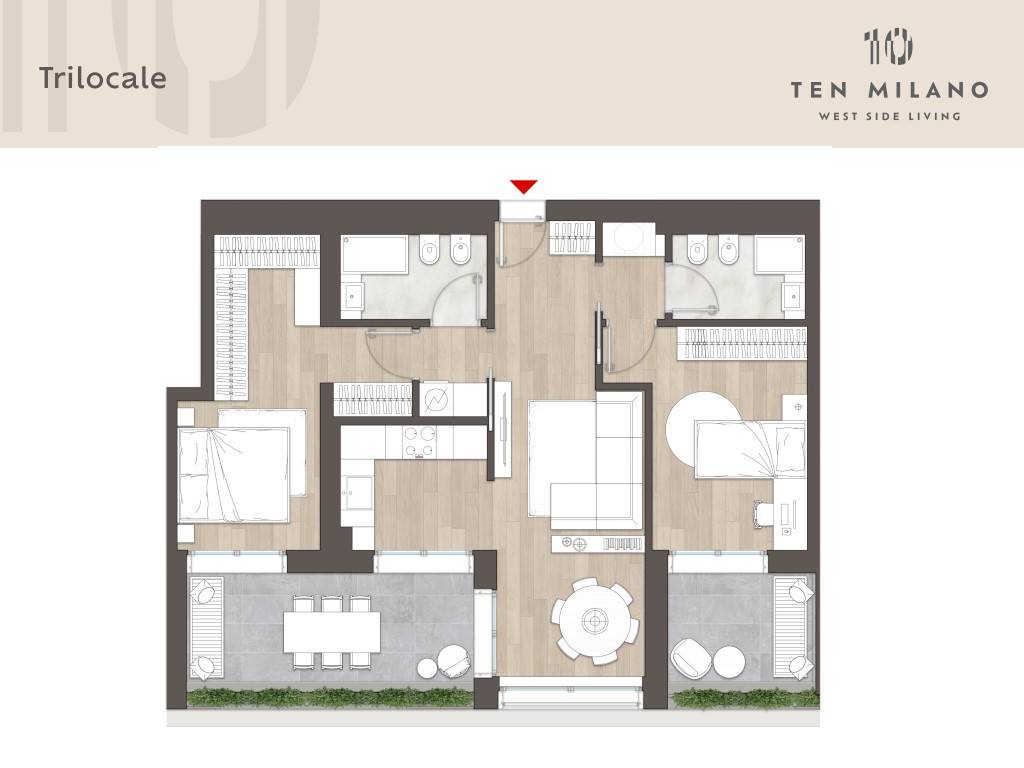 appartamento in vendita a Milano in zona Baggio