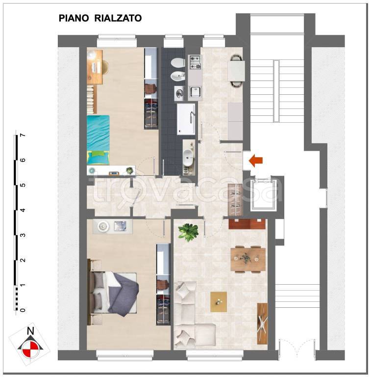 appartamento in vendita a Milano in zona Famagosta