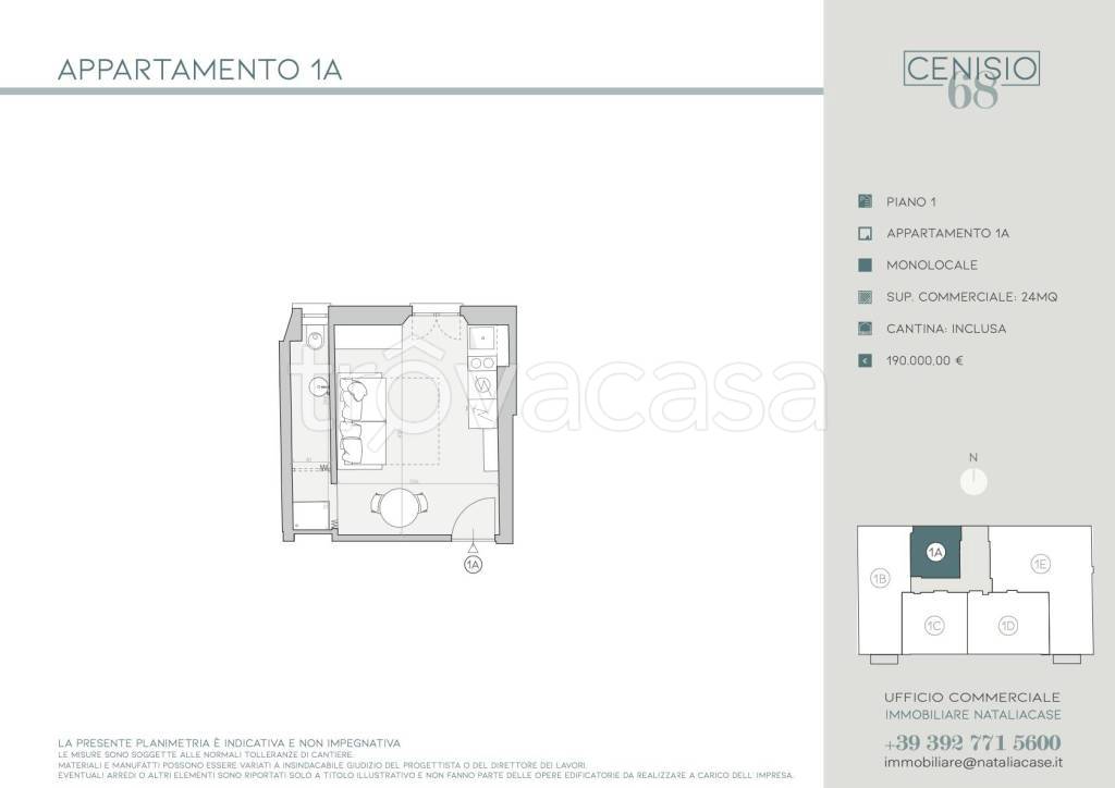 monolocale in vendita a Milano
